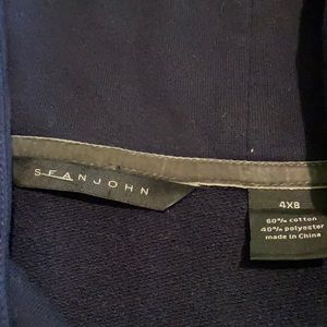 Sean John cowl neck sweater.